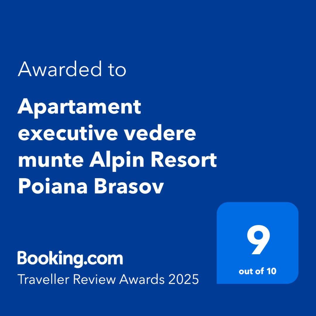 Apartament Executive Vedere Munte Alpin Resort Пояна-Брашов Екстер'єр фото